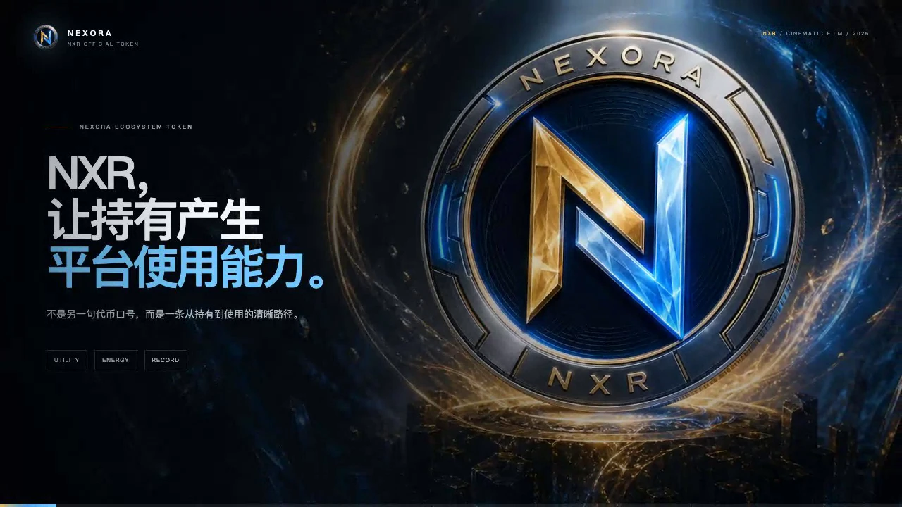 NXR —— 让持有产生平台使用能力
